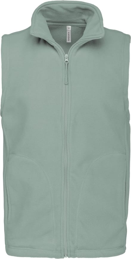 Kariban Bodywarmer van microfleece heren K913 - Sage - 5XL