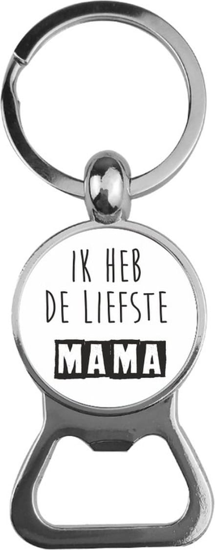 Bieropener Glas -  Ik Heb De Liefste Mama