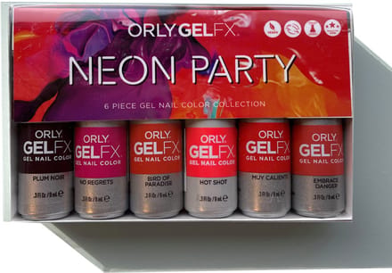 ORLY GELFX GelColor 6 Pix NEON PARTY