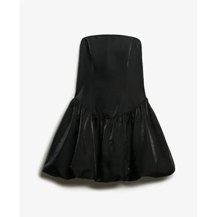 Mini bandeau jurk met pofrok voor dames Superdry