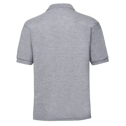 Russell Heren Polycotton Pique Poloshirt (Licht Oxford)