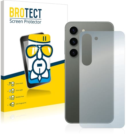 Screenprotector voor Samsung Galaxy S23 (Achterkant) Beschermglas transparant