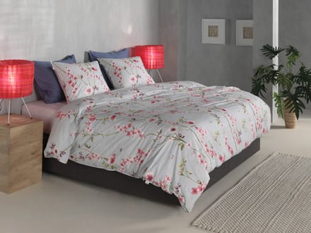 Zohome Rafa Dekbedovertrek - Extra breed - 260x200/220 cm - Blue