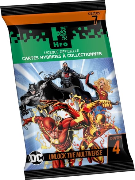 Hro DC - The Flash Single Booster - Trading Cards - DC Comics - 7 verzamelkaarten - ruilkaarten - Chapter 4