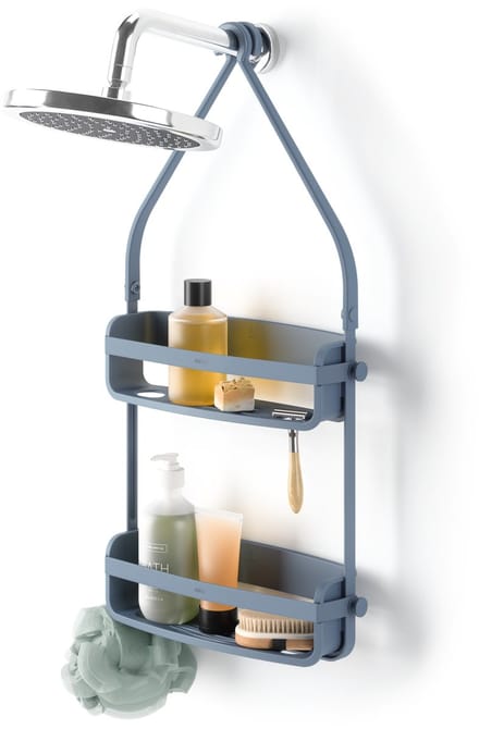 FLEX SHOWER CADDY SLT/BLUE