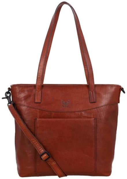 Rise of Rosa Brenton Grote Shopper - Dames - Leer - Cognac
