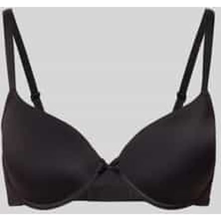 Grote maten beugelbeha met spaghettibandjes model 'PERFECT BASICS'