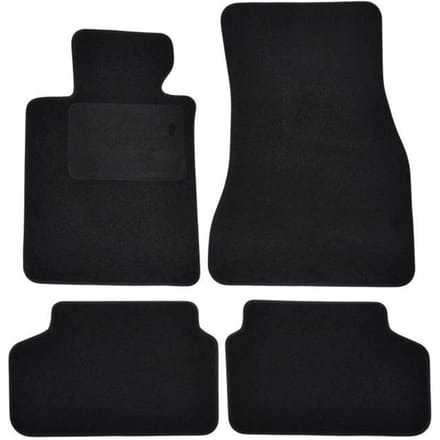 Vloermatten - BMW - 5 G30 G31 - Zwart velours - 4 stuks - Nauwkeurige pasvorm