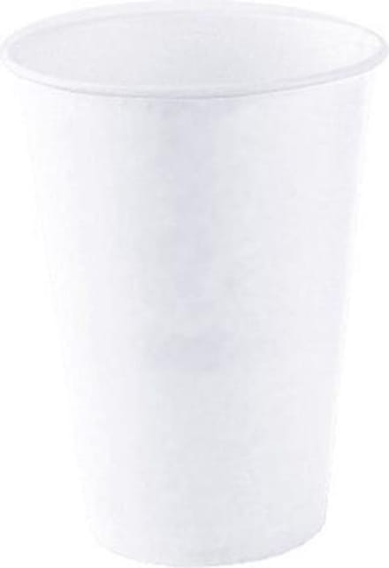 Drinkbeker, Papier, 200 ml, Wit (pak 100 stuks)