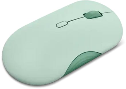 Lenovo 350 Bluetooth Silent Mouse (Breeze Moss) - Muis - Optisch - 6 knoppen - Groen