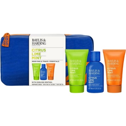 Baylis & Harding Citrus Lime & Mint Washbag Gift Set