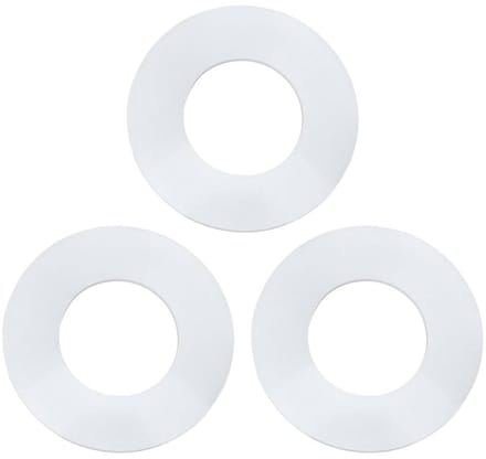 Solidchoice- Spoelklepring 3-pack - Afdichtring Geberit - Rubberen Ring - Afdichtingsring - Binnendiameter 33 mm - Buitendiameter 85 mm