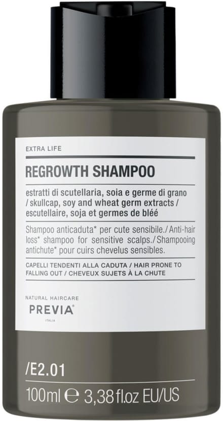 Previa Natural Haircare Extra Life Regrowth Shampoo 100ml