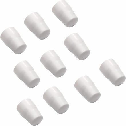 Radiator Klep Afdekking - Universele Dop - Klep Bescherming - Drukbevestiging - 36 mm Lengte - Wit