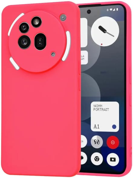 Hoesje geschikt voor Nothing Phone (3a) Pro - Techsuit Soft Flex Silicone Back Cover - Hot Pink