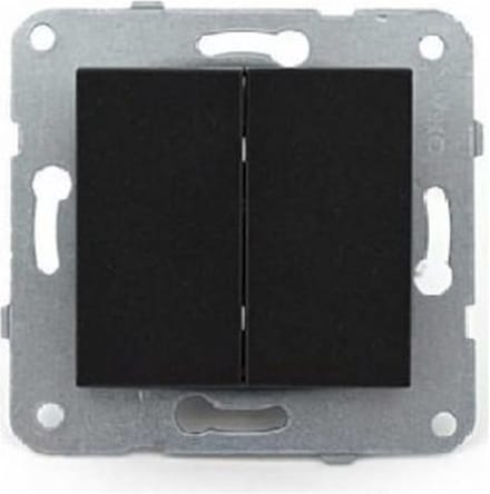 Panasonic Viko-Serieschakelaar-Zwart