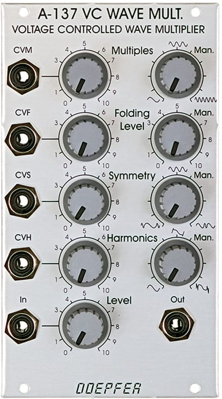 Doepfer A-137-1 Wave Multiplier I - Waveshaper modular synthesizer