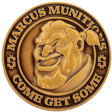 FaNaTtik Borderlands Collectable Coin Marcus Munitions Limited Edition Coins