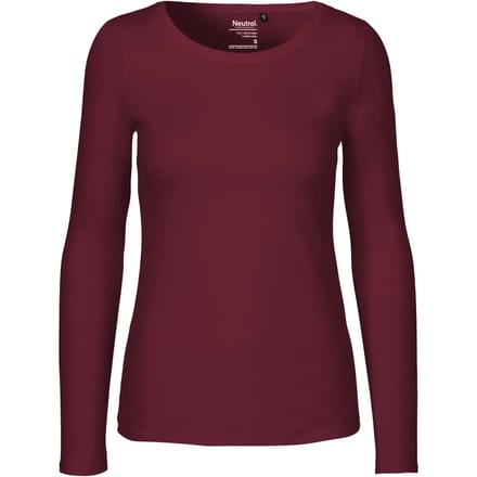 Neutral Ladies´ Long Sleeve T-Shirt NE81050 - Bordeaux - XXL