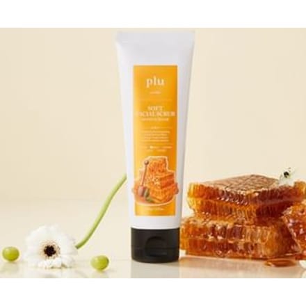 plu - Soft Facial Scrub Honey & Sugar 100g
