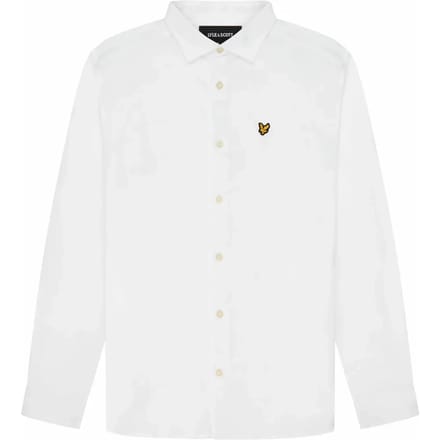 Slank overhemd in popeline met lange mouwen Lyle & Scott