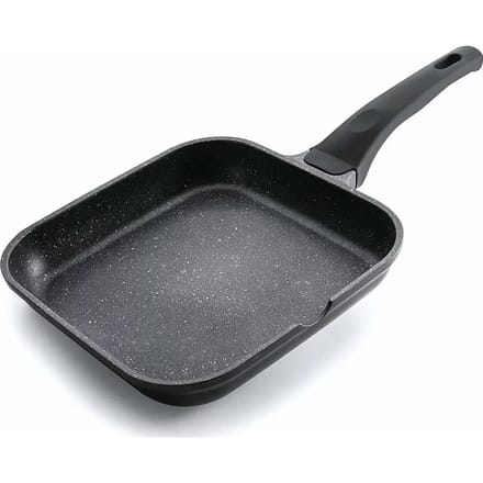 Vierkante koekenpan Lacor Eco-Piedra 28x28 cm