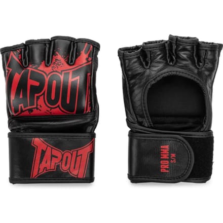 MMA-handschoenen van leer Tapout Pro (x2)