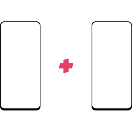 DuoPack: OPPO A94 screenprotector gehard glas Edge to Edge