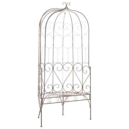 vidaXL - Tuinbank - 95 - cm - ijzer - antiekbruin