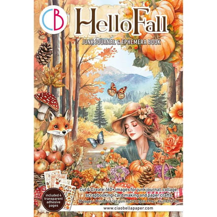 Junk Journal & Ephemera Book "Hello Fall"