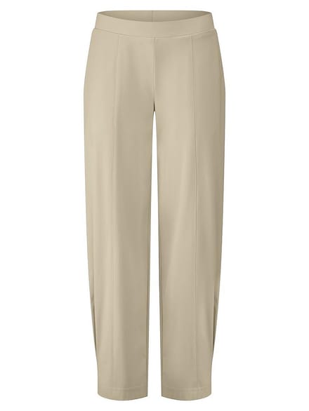 Wide Fit 7/8-broek Van Peter Hahn beige