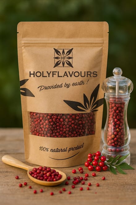 Roze Peper Brazillië - 100 gram - Holyflavours