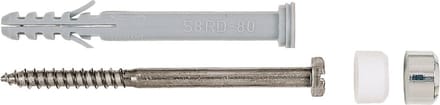 Fischer S 8 RD 80 WCR Sanitairbevestiginsset