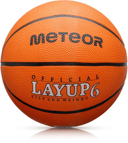 Meteor Layup 6 - Basketbal - voor het spelen van basketbal - Sportuitrusting - Oranje