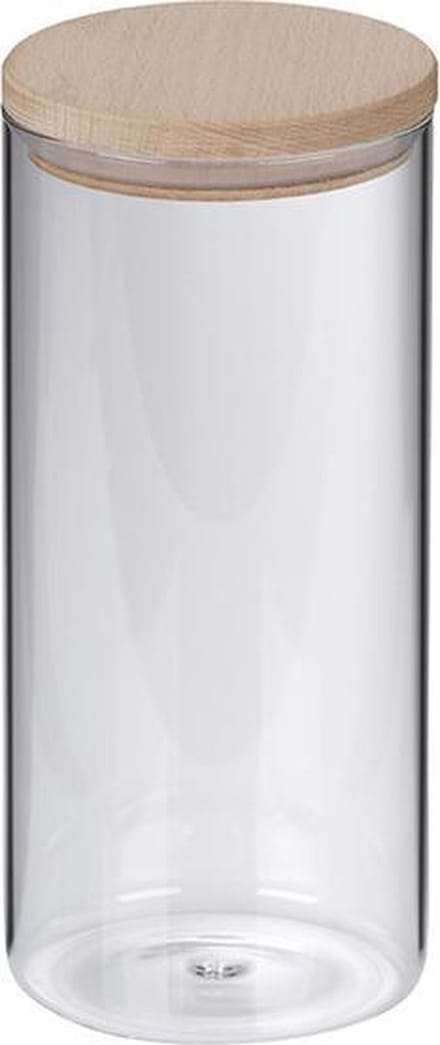 Kela Keuken - Amelie Voorraadpot 1,5 liter - Glas - Transparant