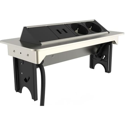 SCHÜTTE Inbouwstopcontact (2x 230V + 2x USB)