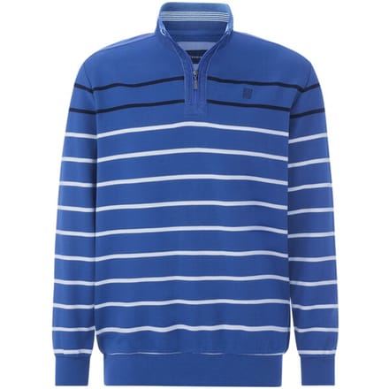 Babista herren Sweatshirt - 72/74 - koningsblauw - Plus Size