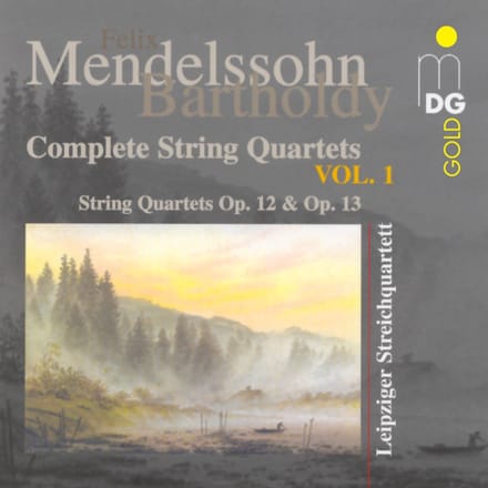 Leipziger Streichquartett - Mendelssohn-Bartholdy: Complete String Quartets Vol. 1: String Quartets Op. 12 & Op. 13 (CD)