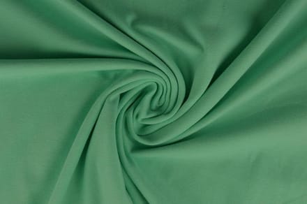 Katoen tricot stof - Mintgroen - 10 meter