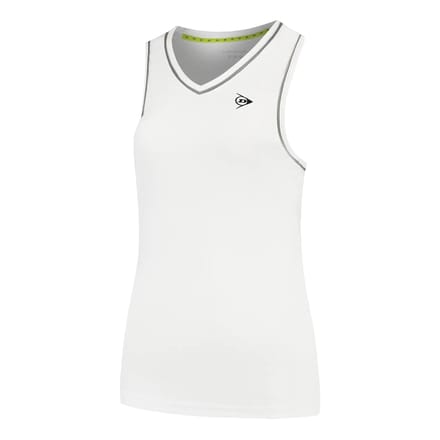 Dunlop Club Tanktop Dames-Wit