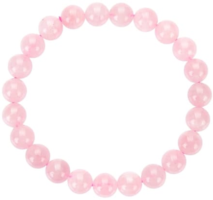 Armband Rozenkwarts 8 mm