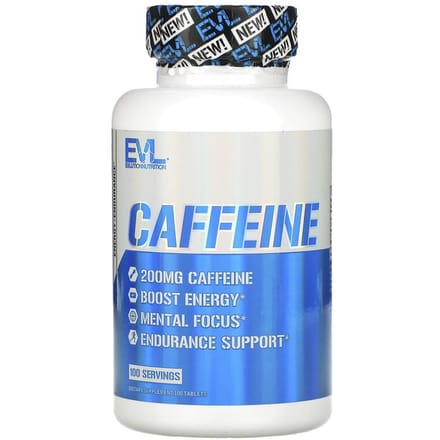 Caféine, 200 mg, 100 Comprimés