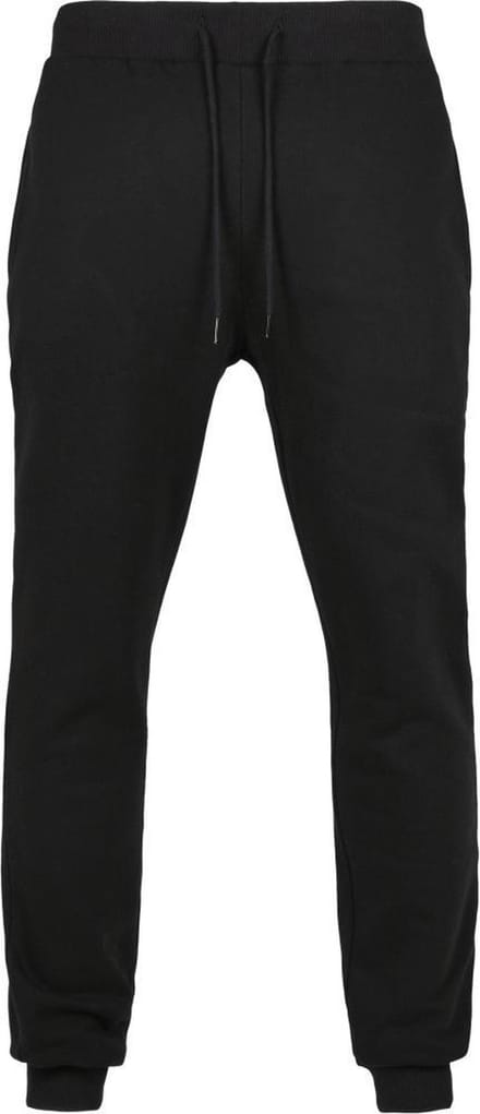 Urban Classics - Organic Basic Heren joggingbroek - Kids 122 - Zwart