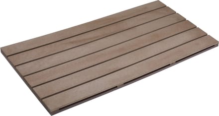 Evolar Bottom Panel voor Airco Omkasting Walnut Grey WPC Small