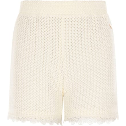 NoBell' - Silas Crochet Knitted Short - Pearled Ivory - Maat 158