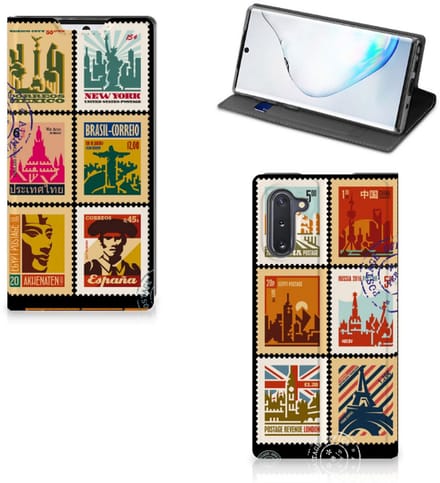 Samsung Galaxy Note 10 Book Cover Postzegels
