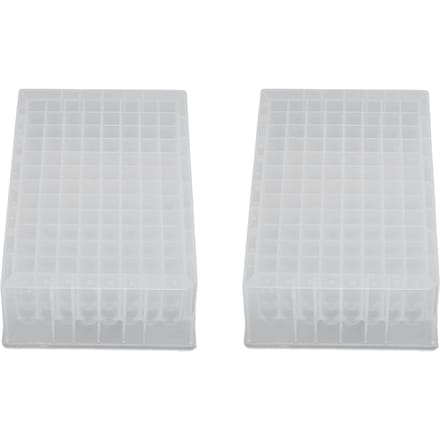 10 stuks Diepe Put Plaat 96 Putjes 2.2ML PP Plastic Laboratorium Opslag Microplaten 41mm Hoogte white