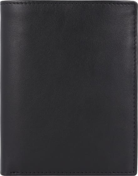 Esquire Portemonnee Frankfurt Card Wallet Black Zwart