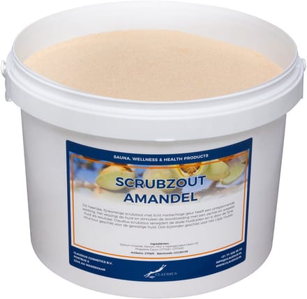 Scrubzout Amandel - 10 KG - Hydraterende Lichaamsscrub