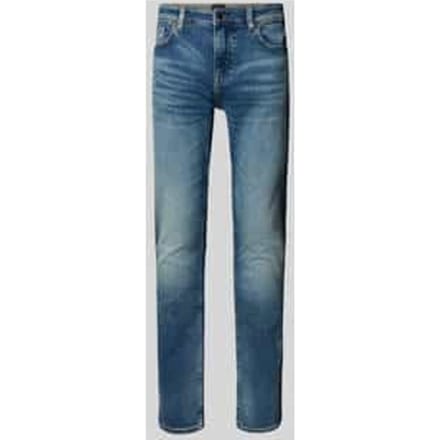 Slim fit jeans van katoenmix, model 'DELAWARE'